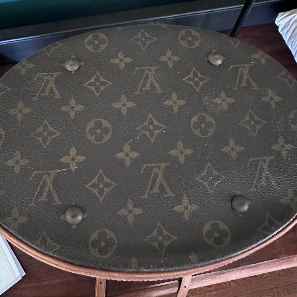 Louis Vuitton Brown Monogram Bucket Bag - Picture 15 of 16